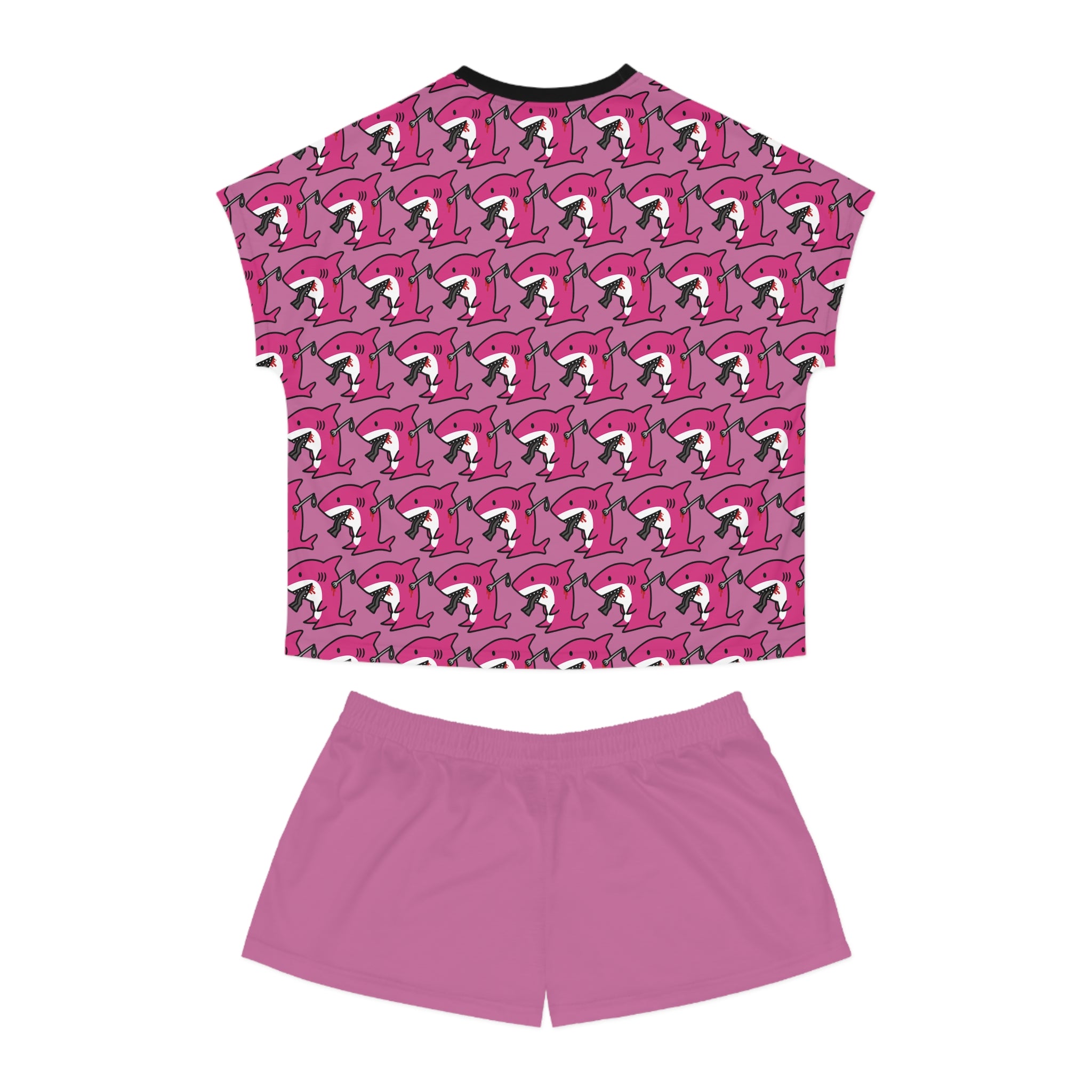 Slit Gill Pink Pajama Set